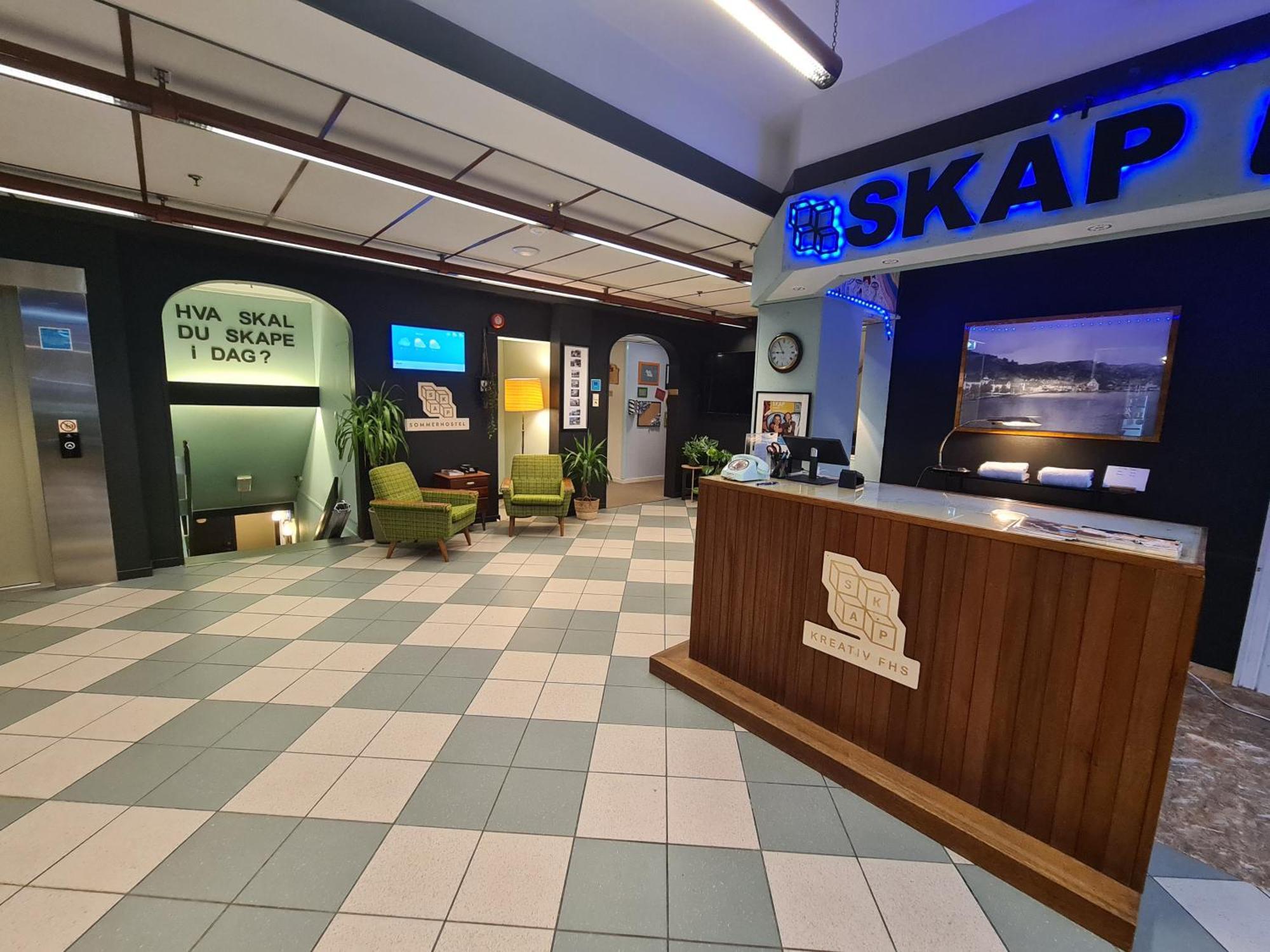 Skap Hostel Mandal Buitenkant foto